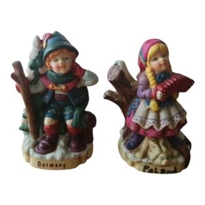 Vintage Children Of The World Figurines